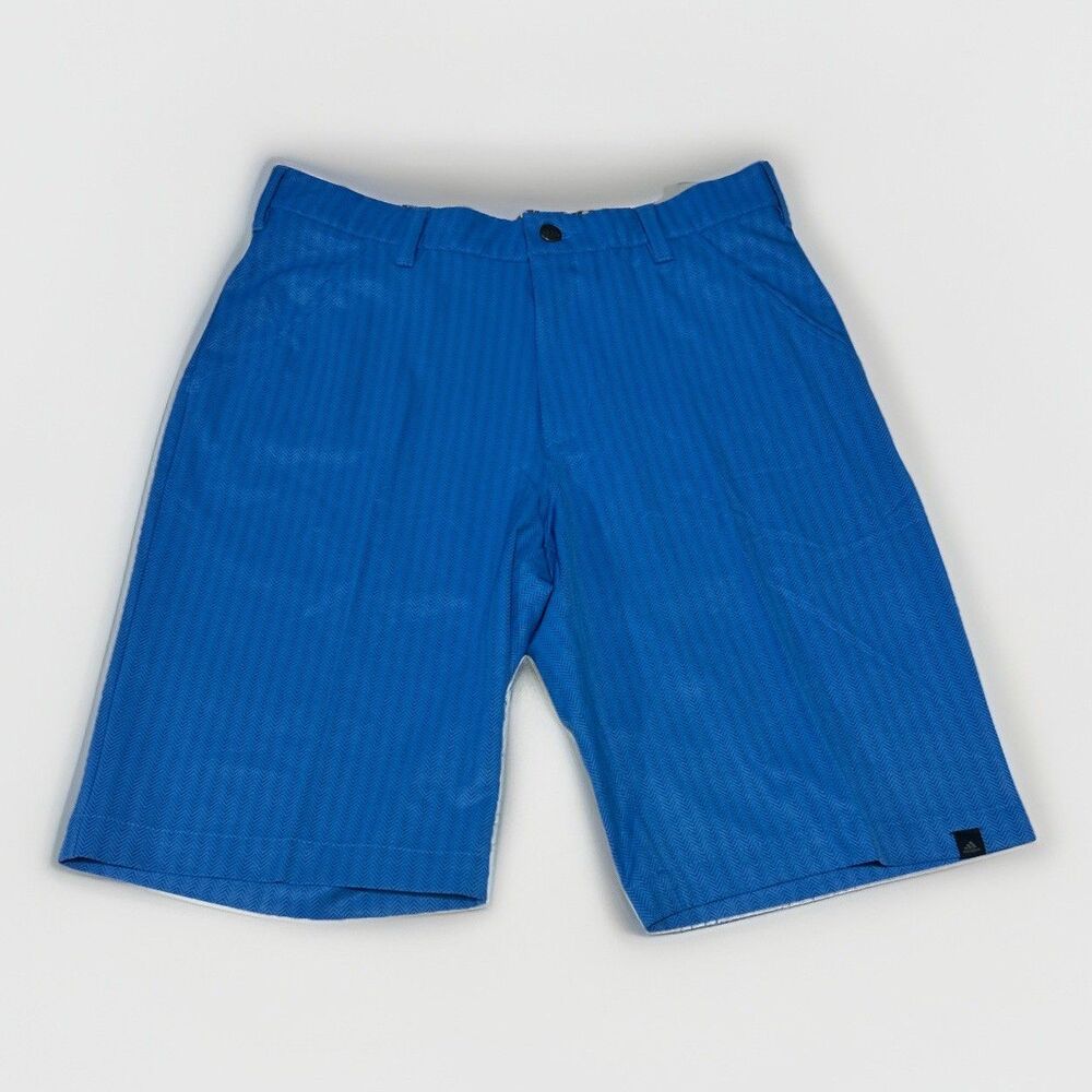 Adidas HEAT.READY Men's Size 30 Royal Blue Golf Performance Shorts 10inch Inseam